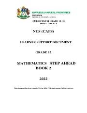Maths Caps Document Grade 10 12 Pdf