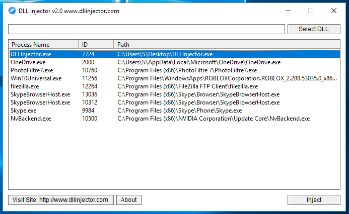 Dll Injector Roblox Executor