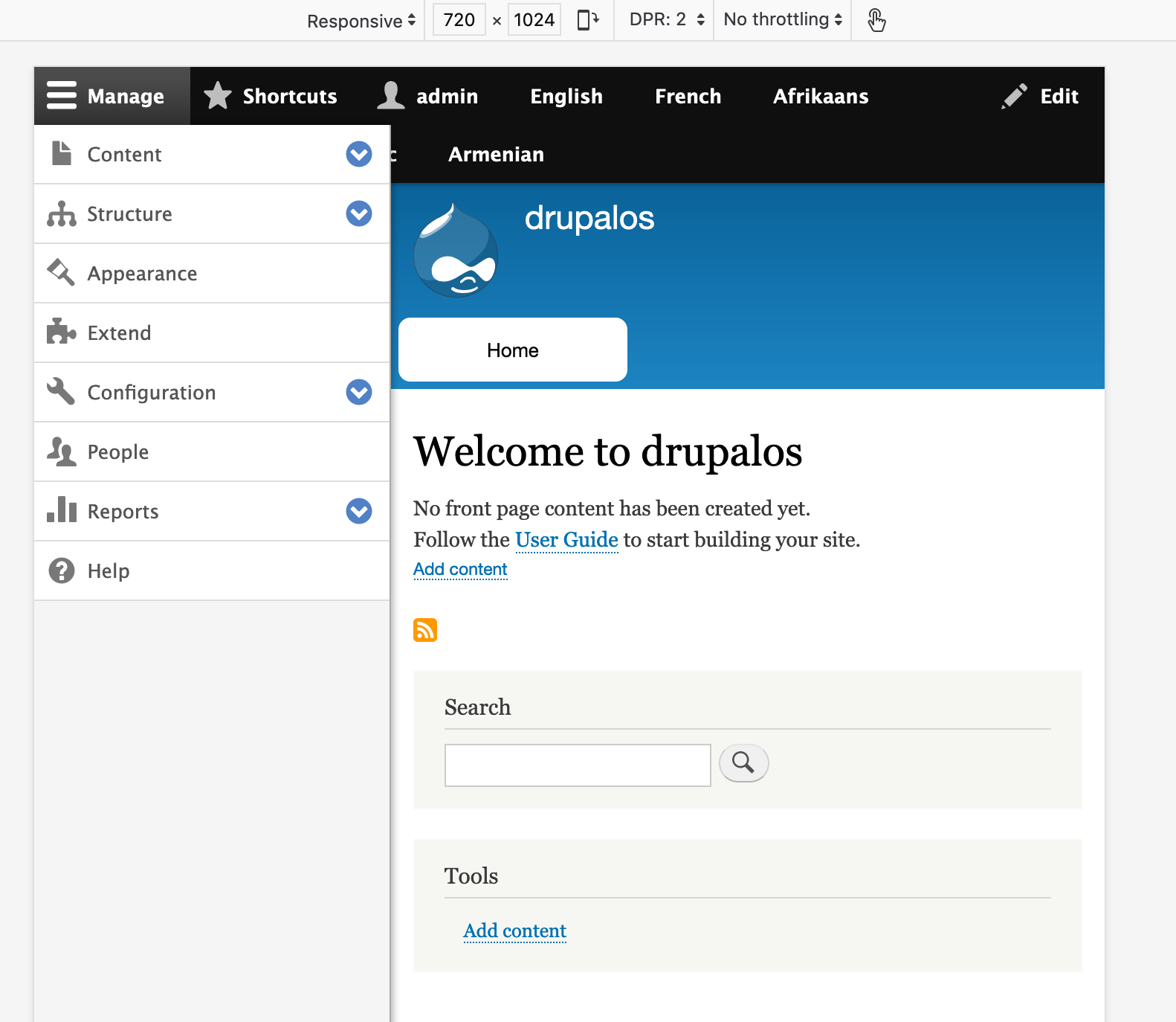 Adminimal Admin Toolbar Drupal Org