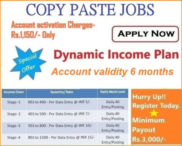 Earn More With Easy Copy Paste Work From Home Jobs
