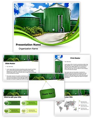 Biogas Production Powerpoint And Google Slides Template Ppt Slides