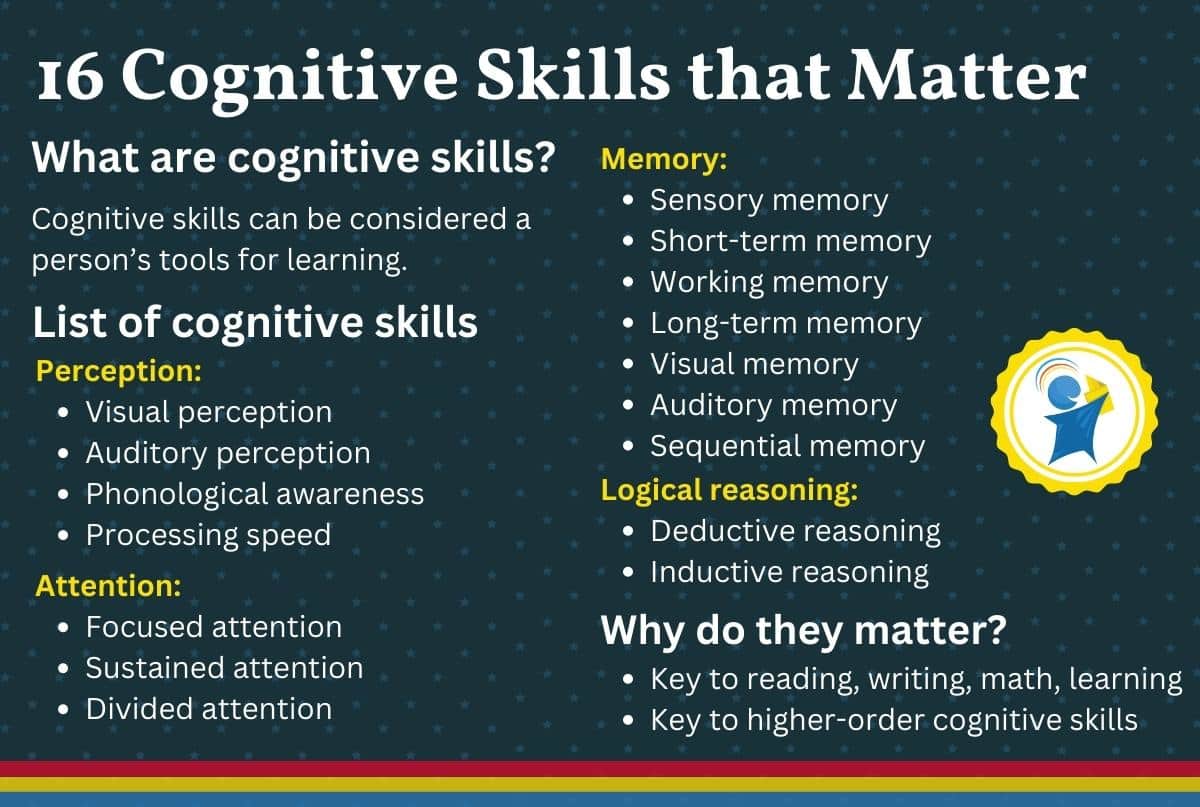 What Are Cognitive Skills Brain Ability Place
