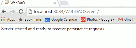 Webdao Java Dao Based Framework Using Jpa And Persistence Servlet