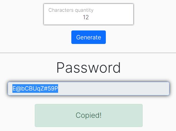 Sordum Random Password Generator