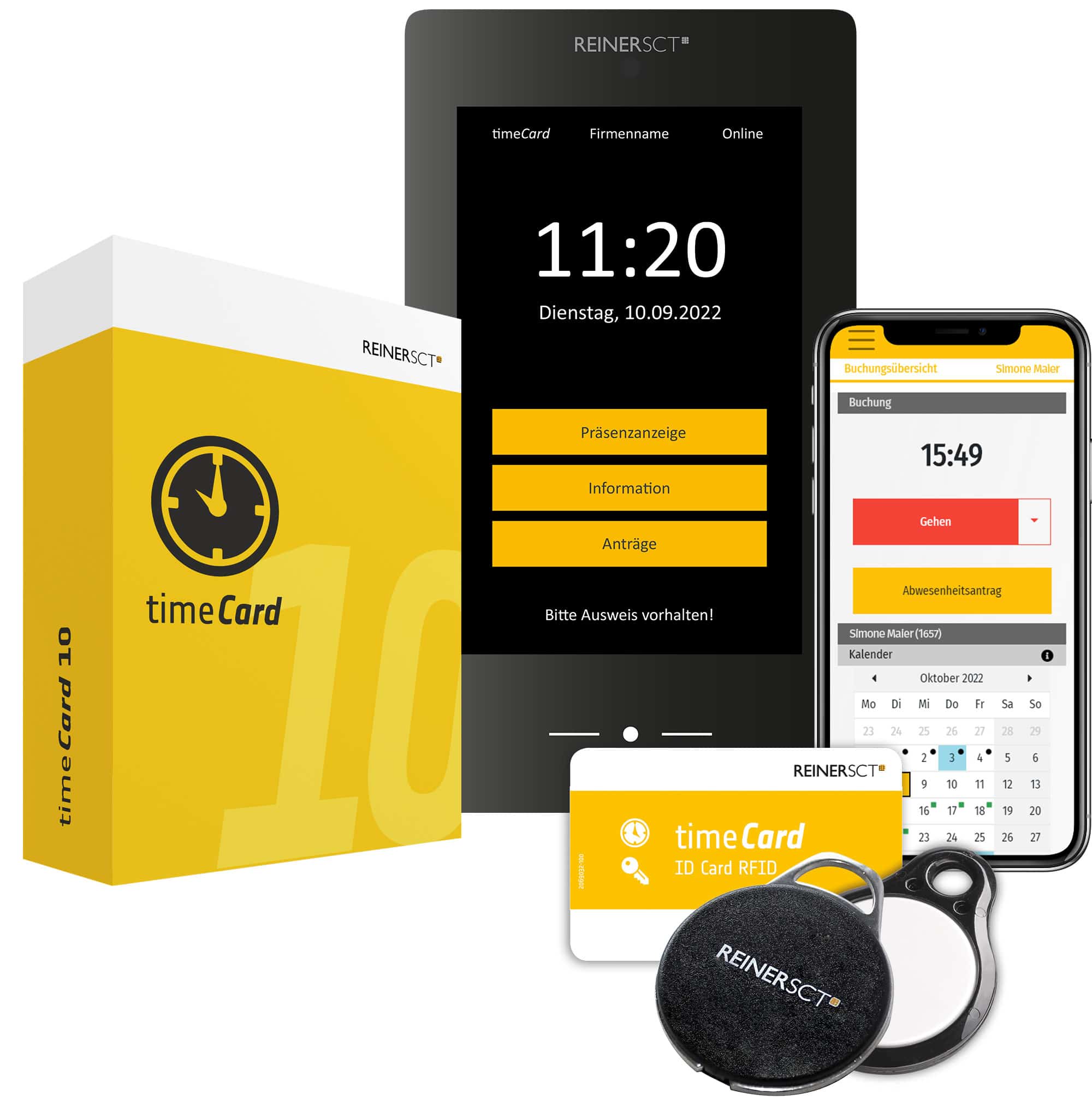 Digitale Zeiterfassung