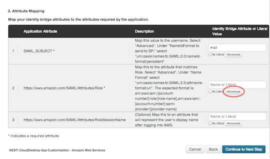 Configuring An Sso Connection To Amazon Web Services
