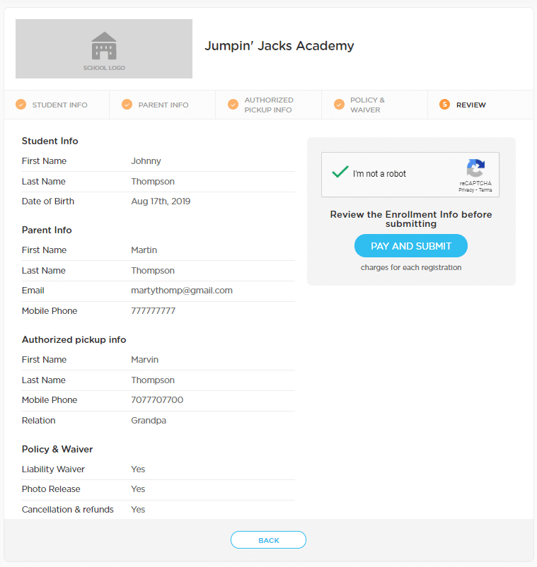 Procare Connect Parent Login