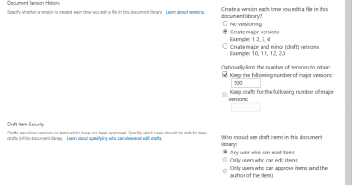 Reduce Versions Default Sharepoint Powershell