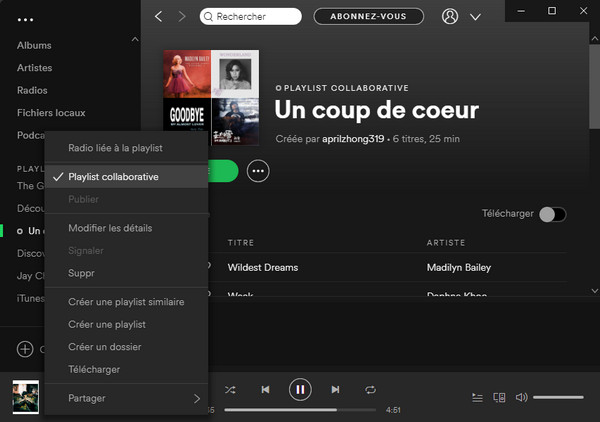 Comment Partager Une Playlist Sur Spotify Youtube