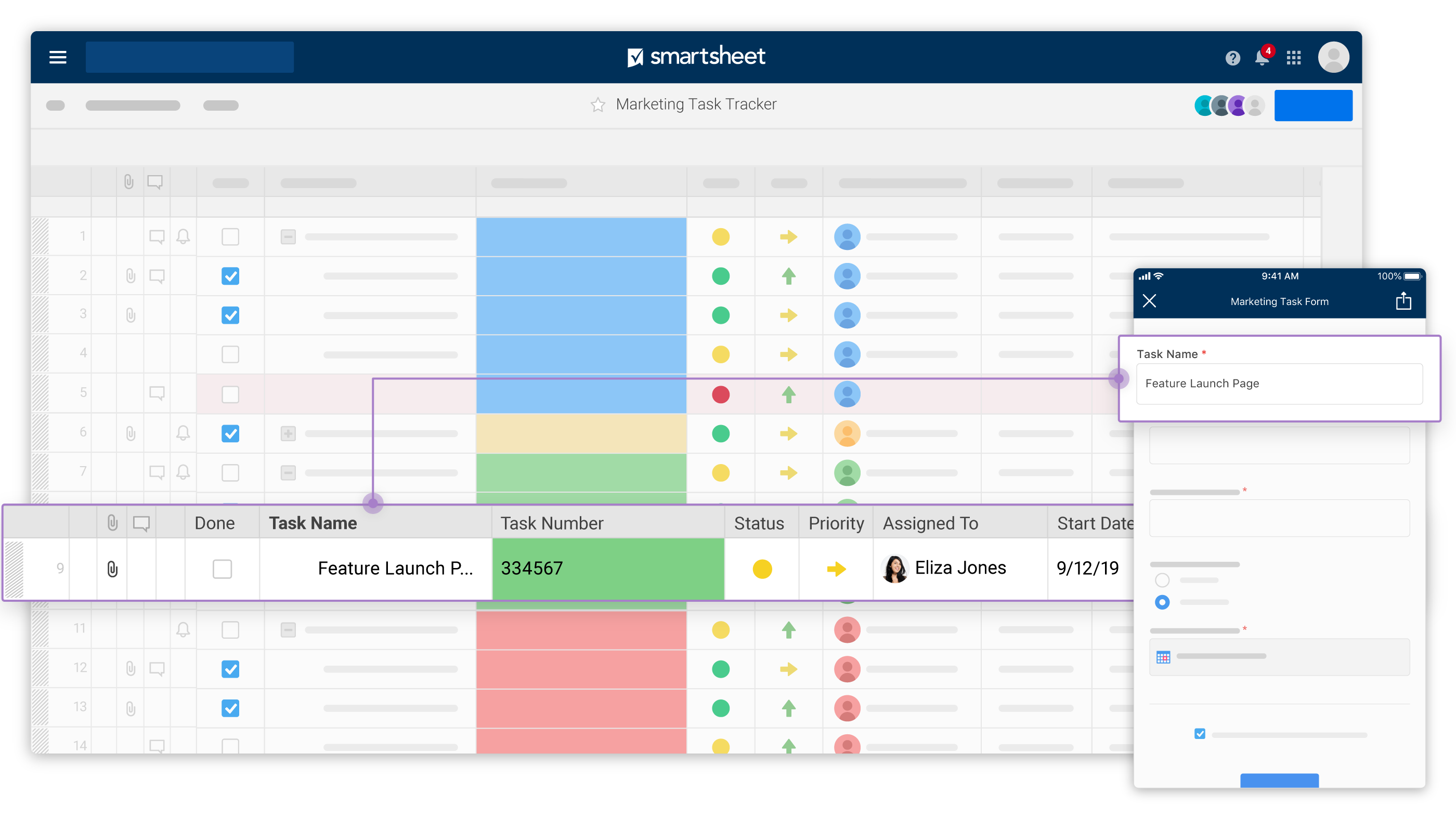 Smartsheet Count Non Blank Cells