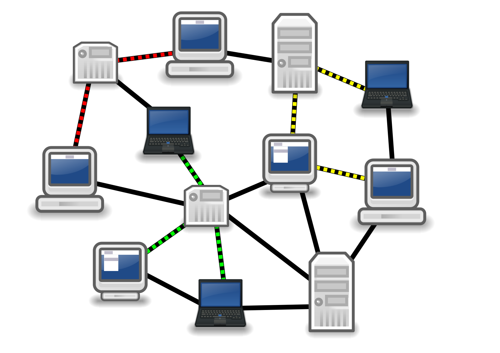 A Simple Example Network Used For Illustration Purposes Workflow A