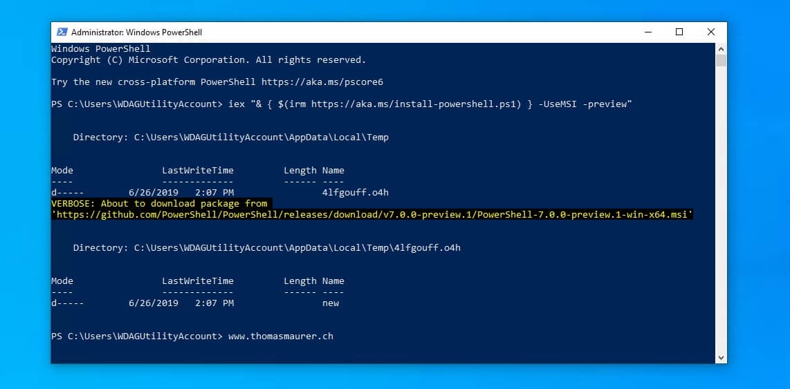 Powershell Get Service Exe Path