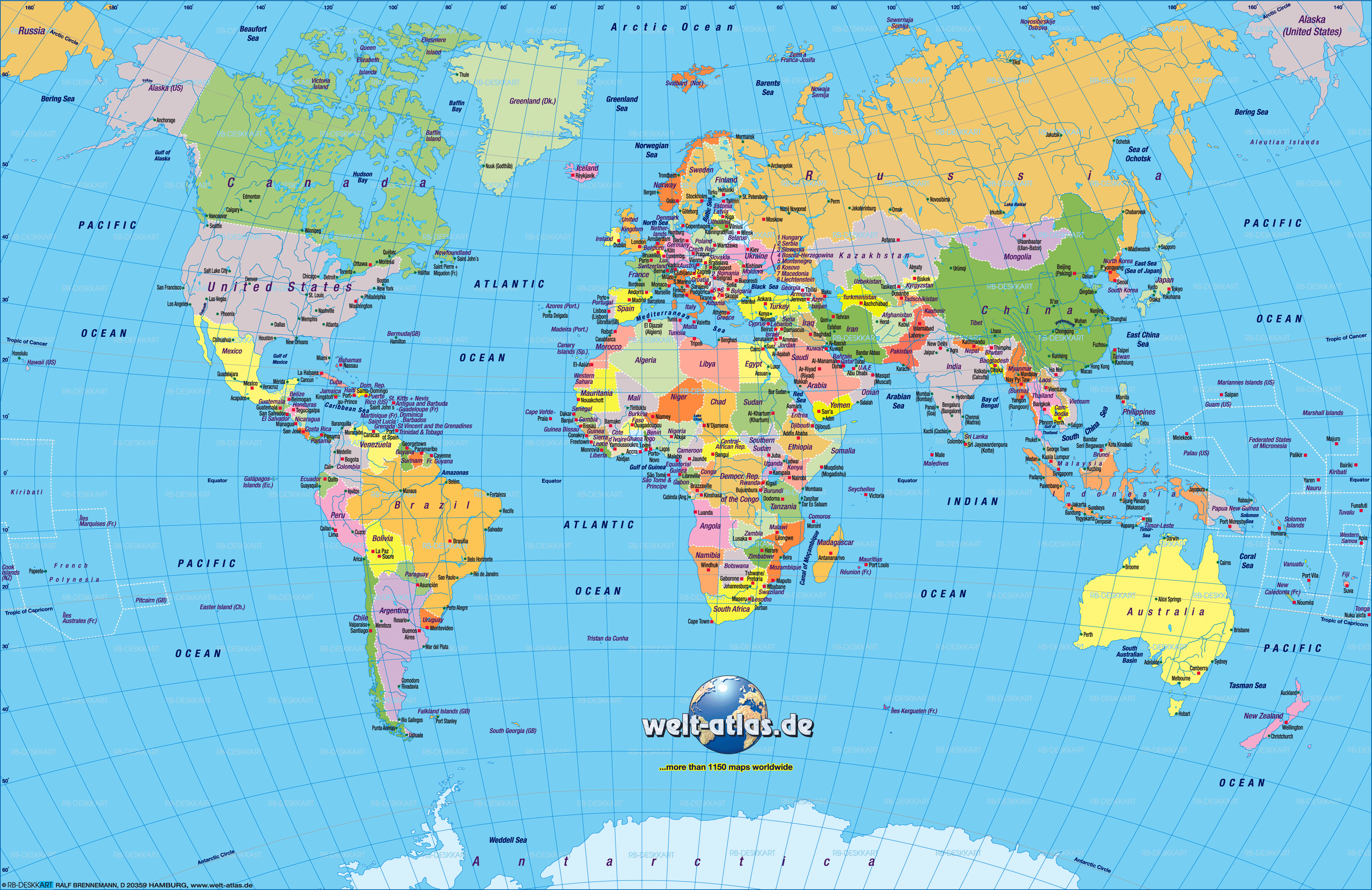 World Map Shapefile Free Download