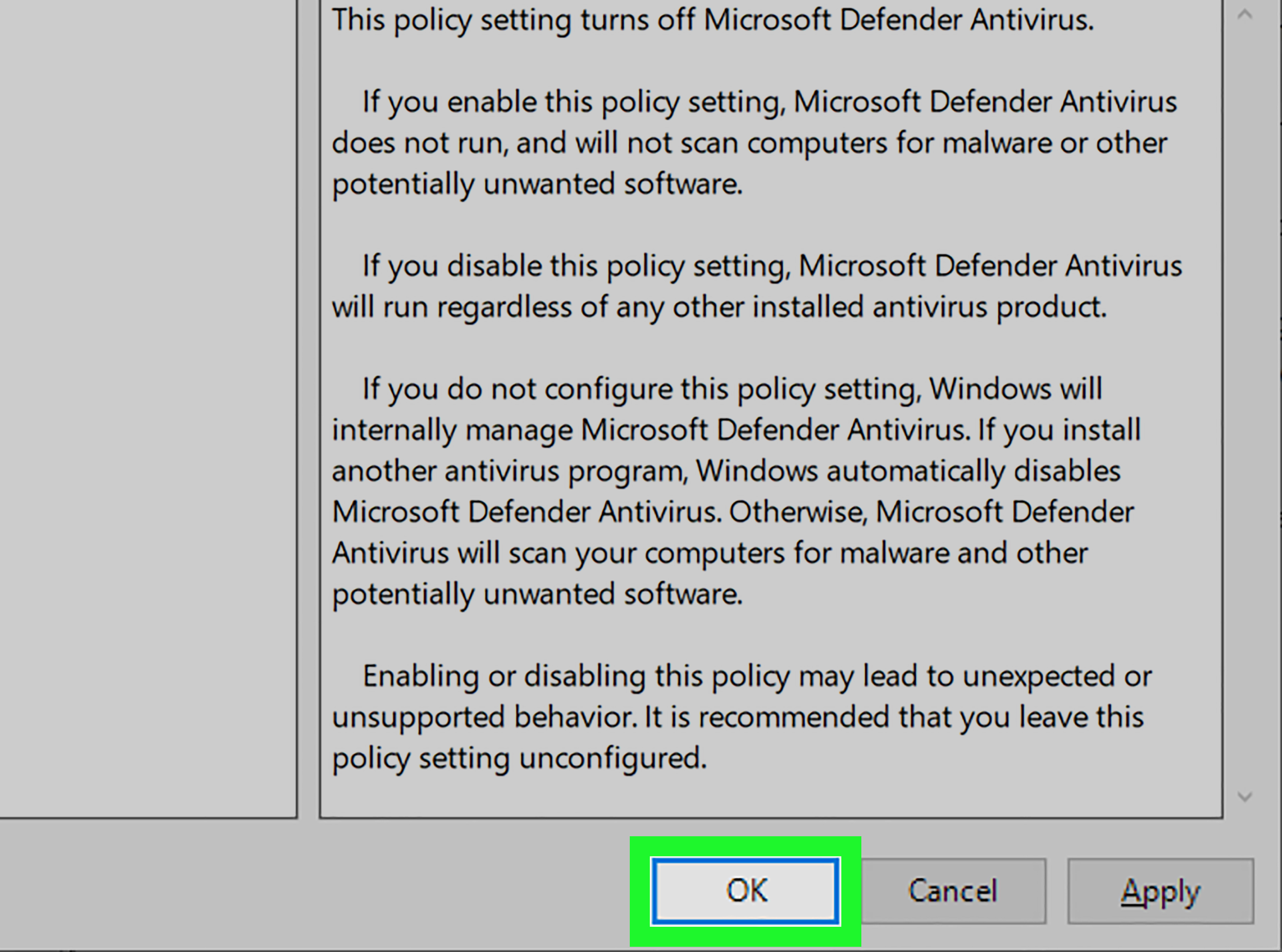Comment Supprimer Windows Defender Windows 10