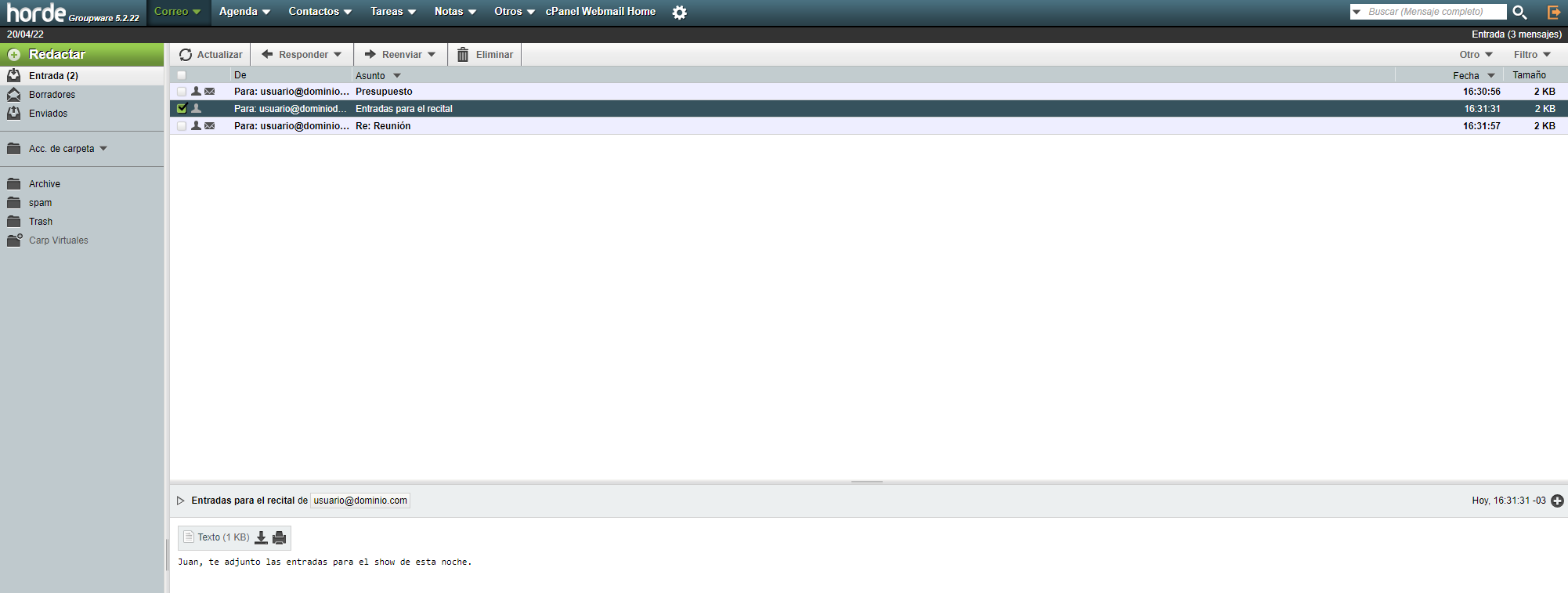 Anadir Una Firma De Correo En Webmailroundcube Y Horde