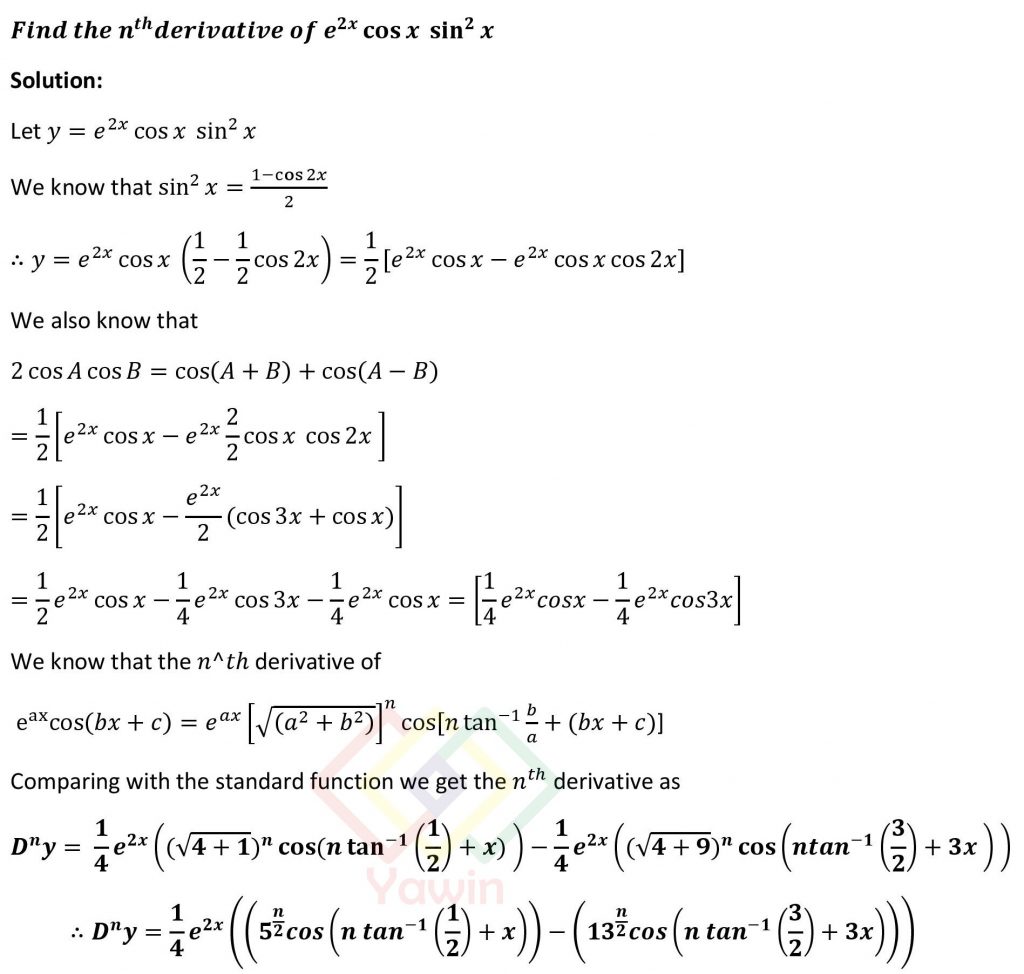 22 Derivative Of 1 Over X From First Principles Youtube