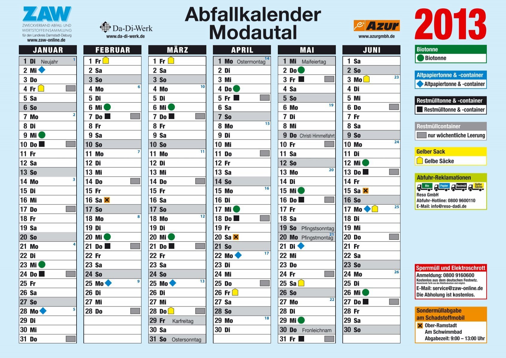 Neuer Abfallkalender Fur 2024
